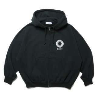COOTIE PRODUCTIONS/Open End Yarn Heavy Oz Sweat Zip Hoodie（Green