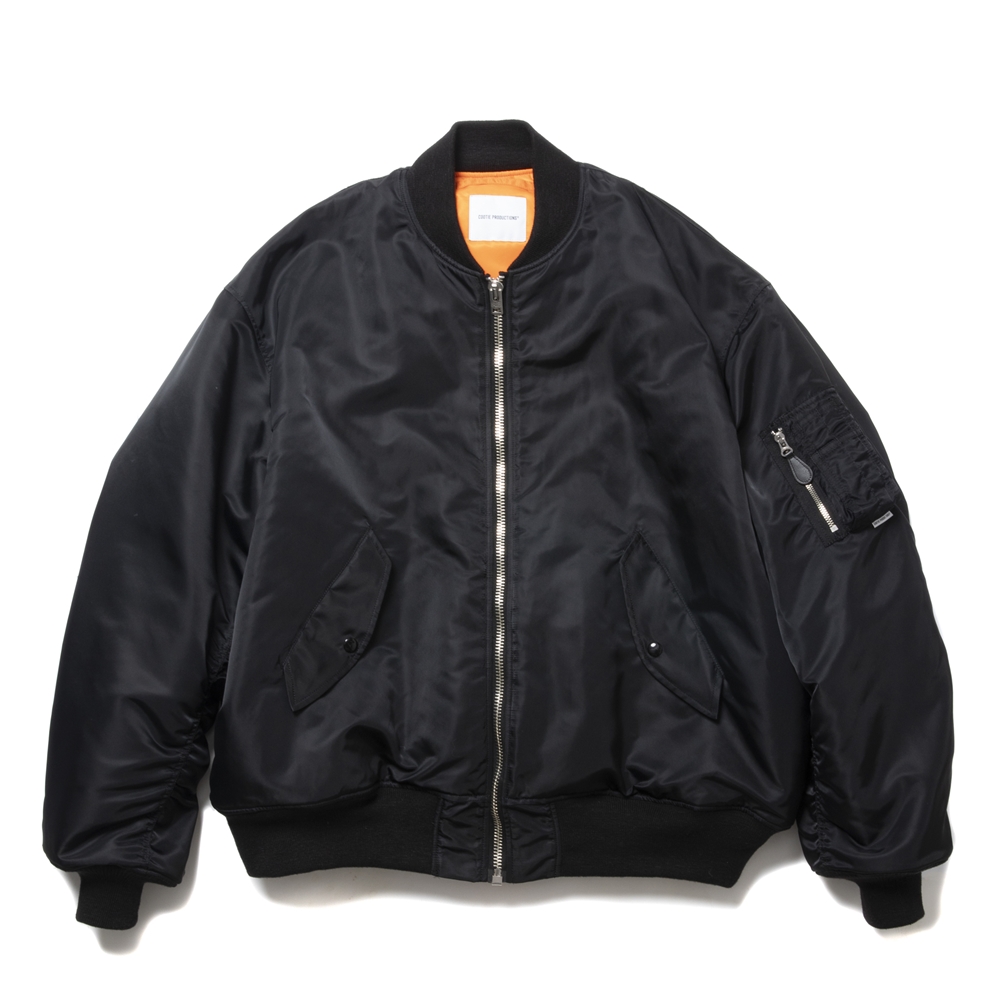 COOTIE PRODUCTIONS/Error Fit MA-1 Flight Jacket（Black）［エラー