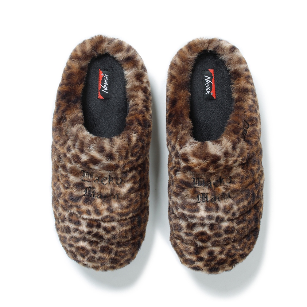 WACKO MARIA/NANGA / SUBU / LEOPARD FUR AURORA WINTER SANDALS