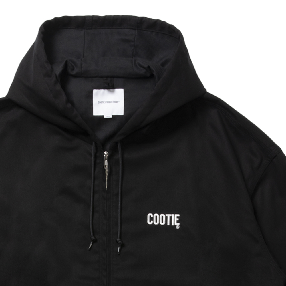 COOTIE PRODUCTIONS/Abyss Dyed Duck Hooded Work Jacket（Black