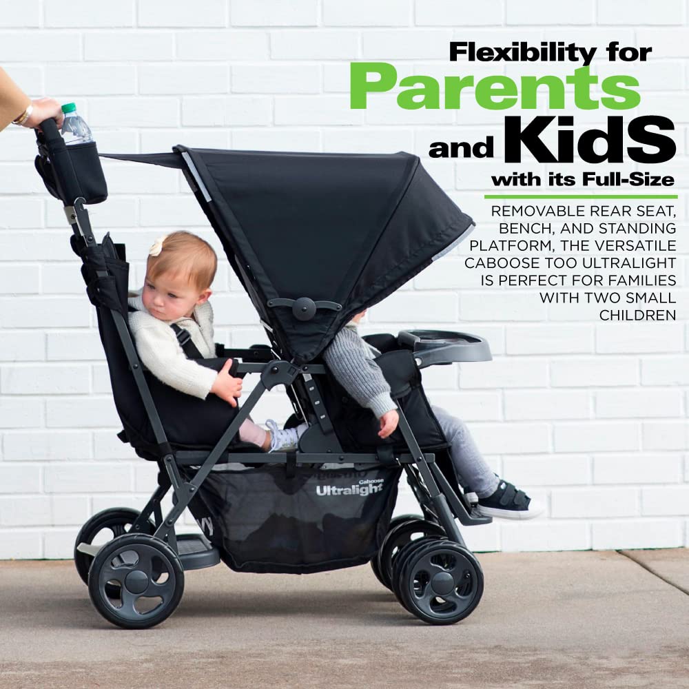 Caboose Too Ultralight Sit And Stand Tandem Double Stroller