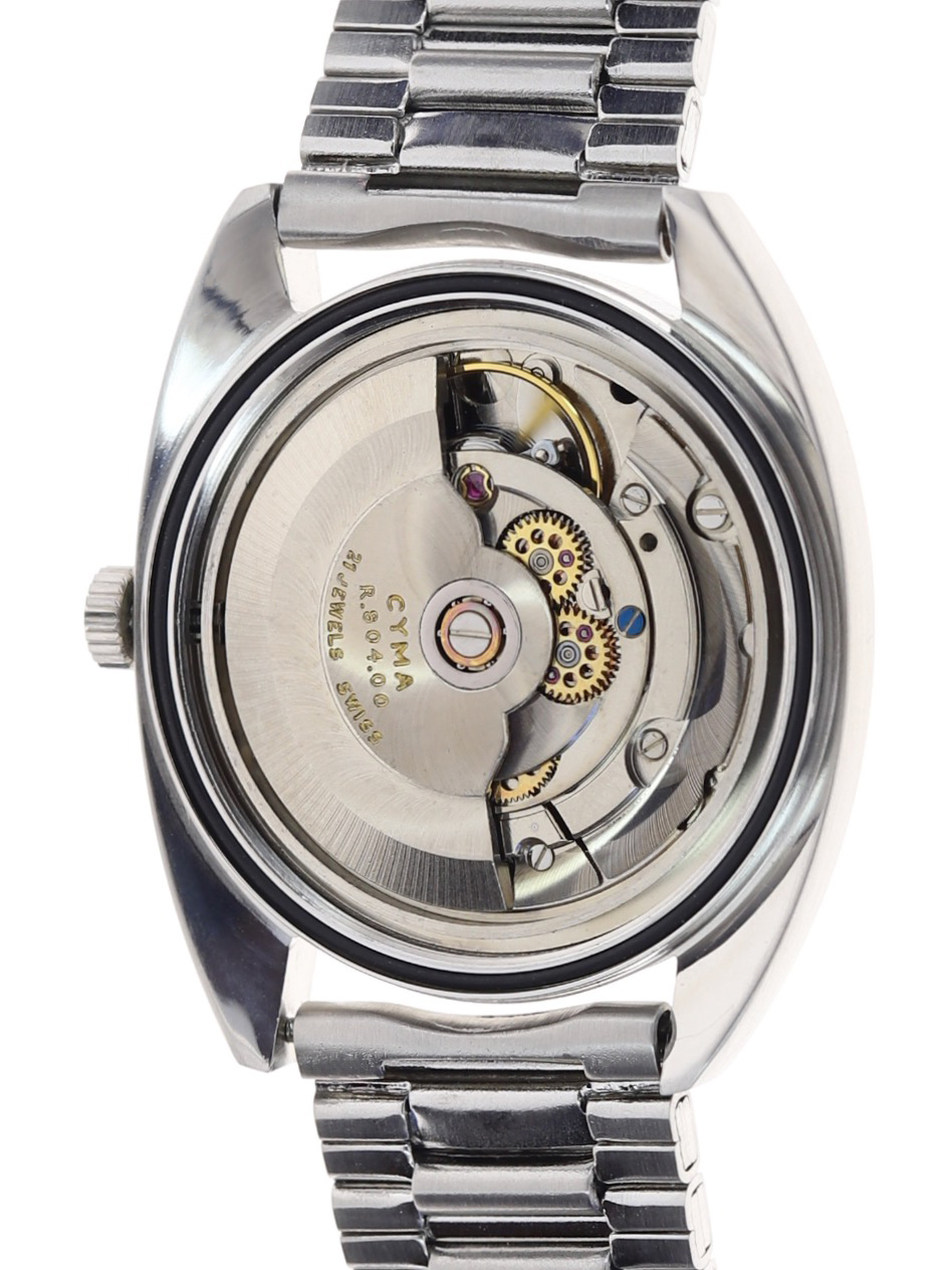 Cyma Navystar NOS Stainless Steel 1960s - Gisbert A. Joseph Watches