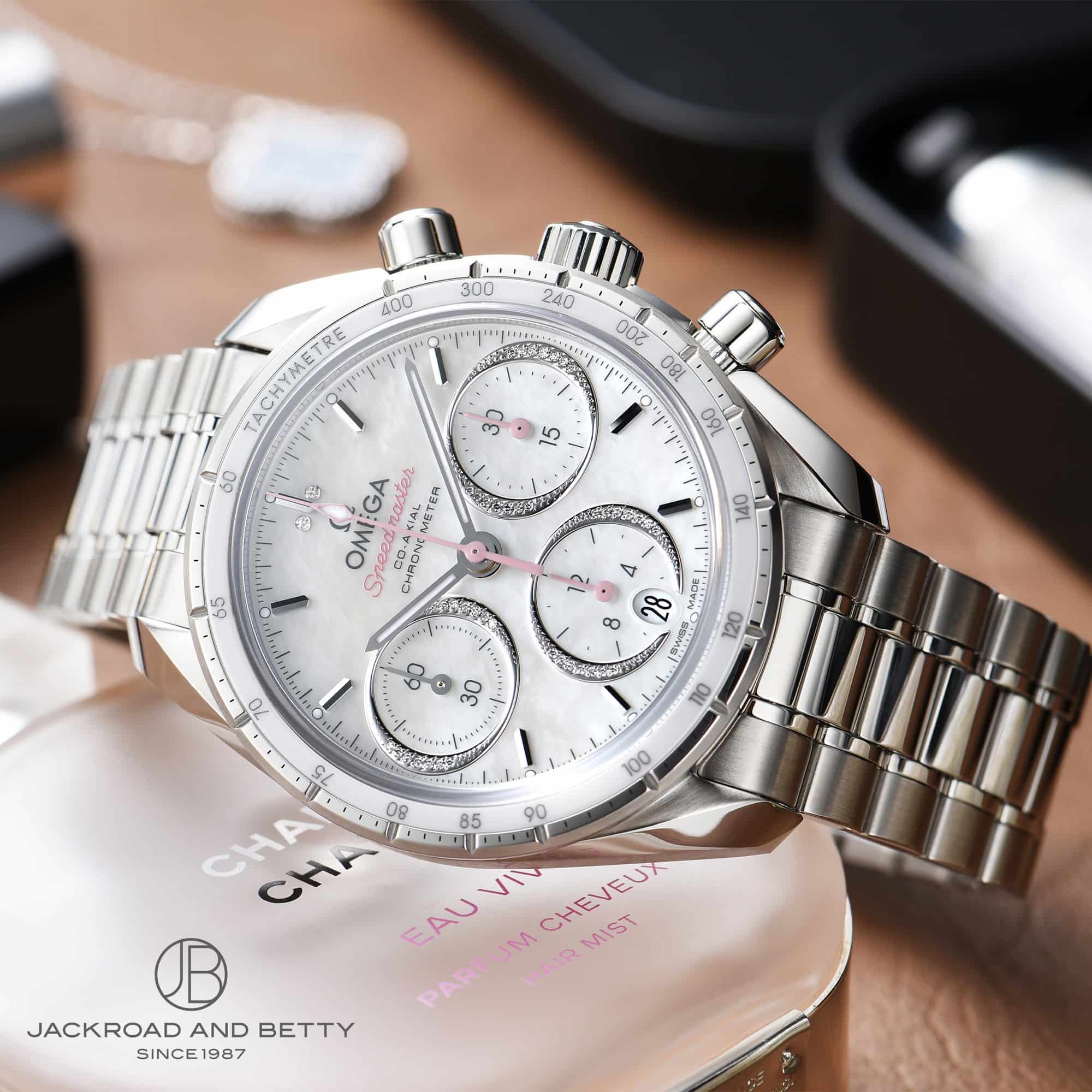 スピードマスター 38 コーアクシャル クロノグラフ[324.30.38.50