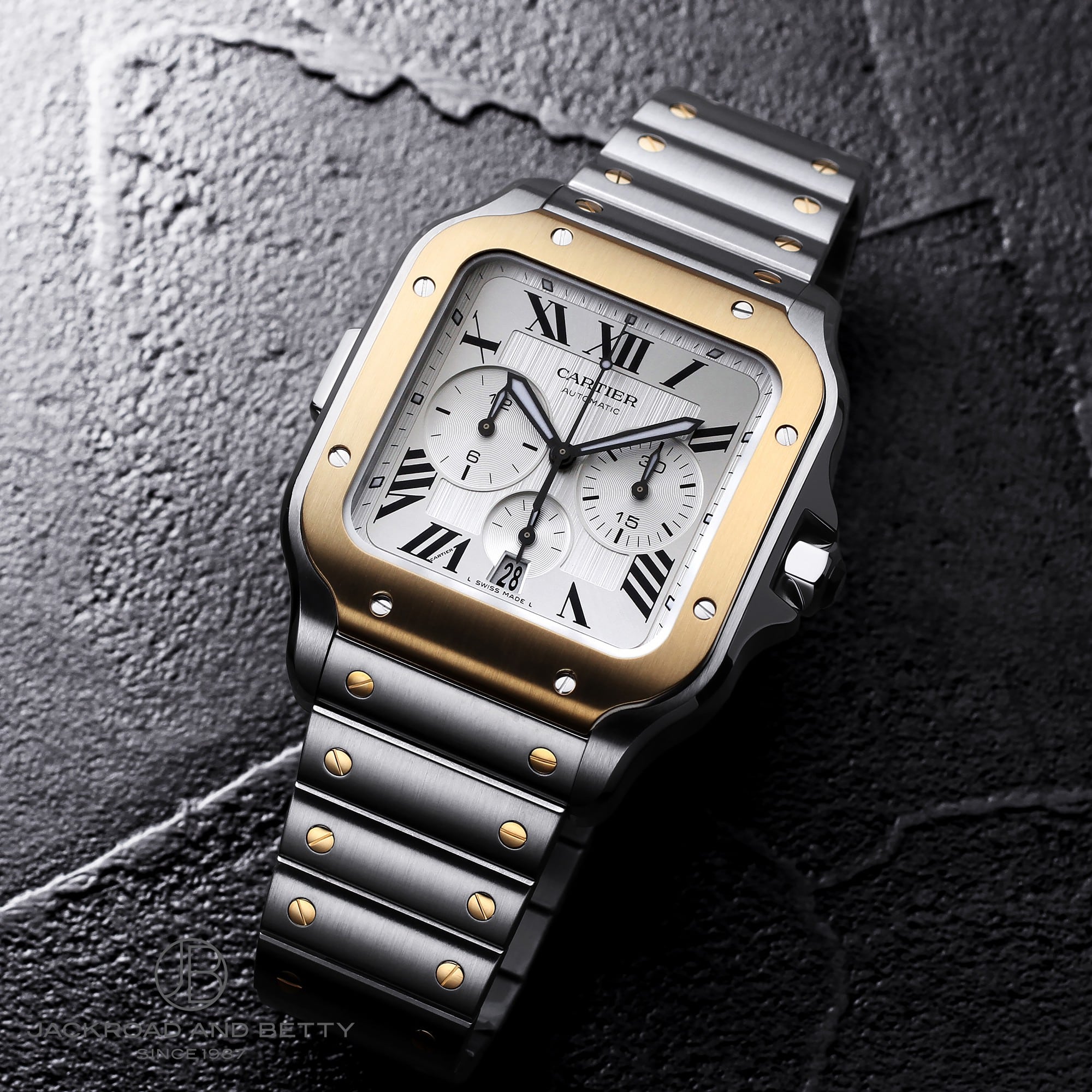 サントス ドゥ カルティエ XL クロノグラフ[W2SA0008] Santos De