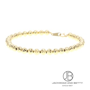 K18 カット ボール チェーンブレスレット[] K18 Cut Ball Chain