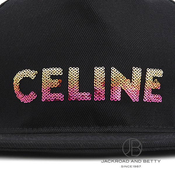 セリーヌ ベースボールキャップ／コットン[2AUW9641M.38NO] Celine