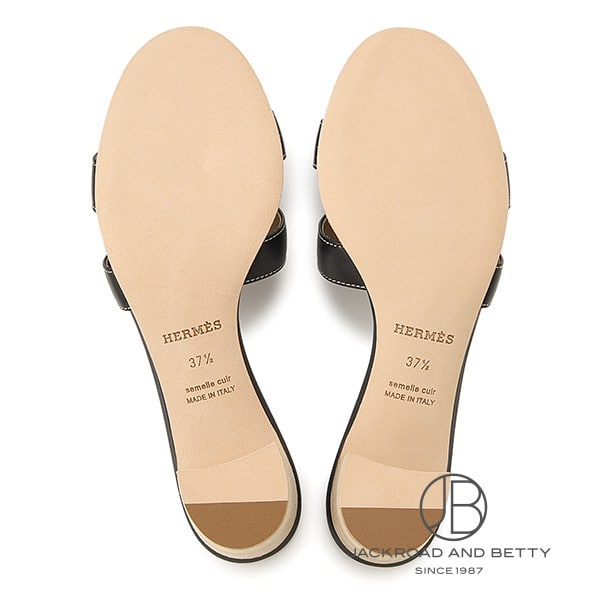 サンダル オアジス ノワール ブラック 黒 37.5[H071002Z] Sandals