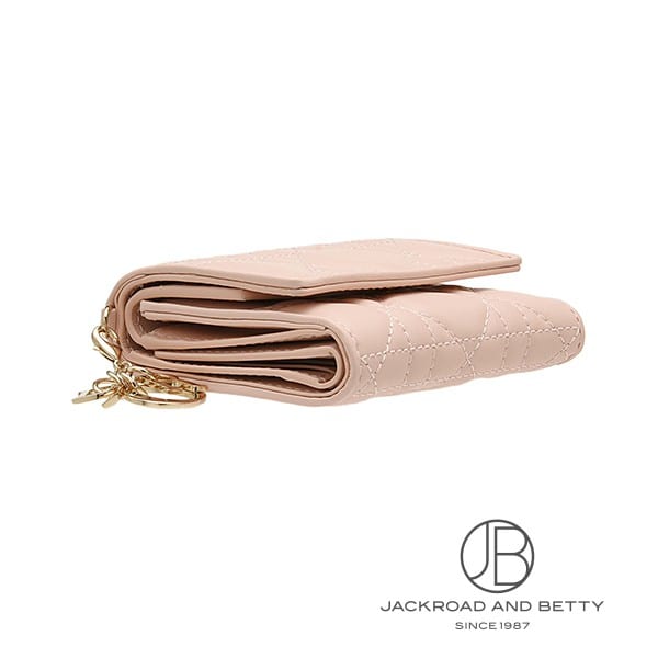 レディ ディオール ロータス ウォレット パウダーピンク