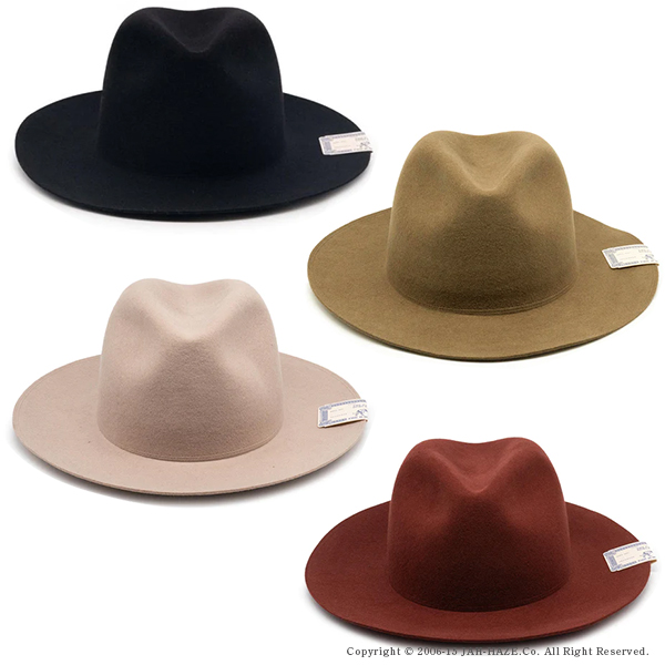 THE H.W.DOG&CO. 折り畳み|メリノウールハット『TRAVELERS HAT