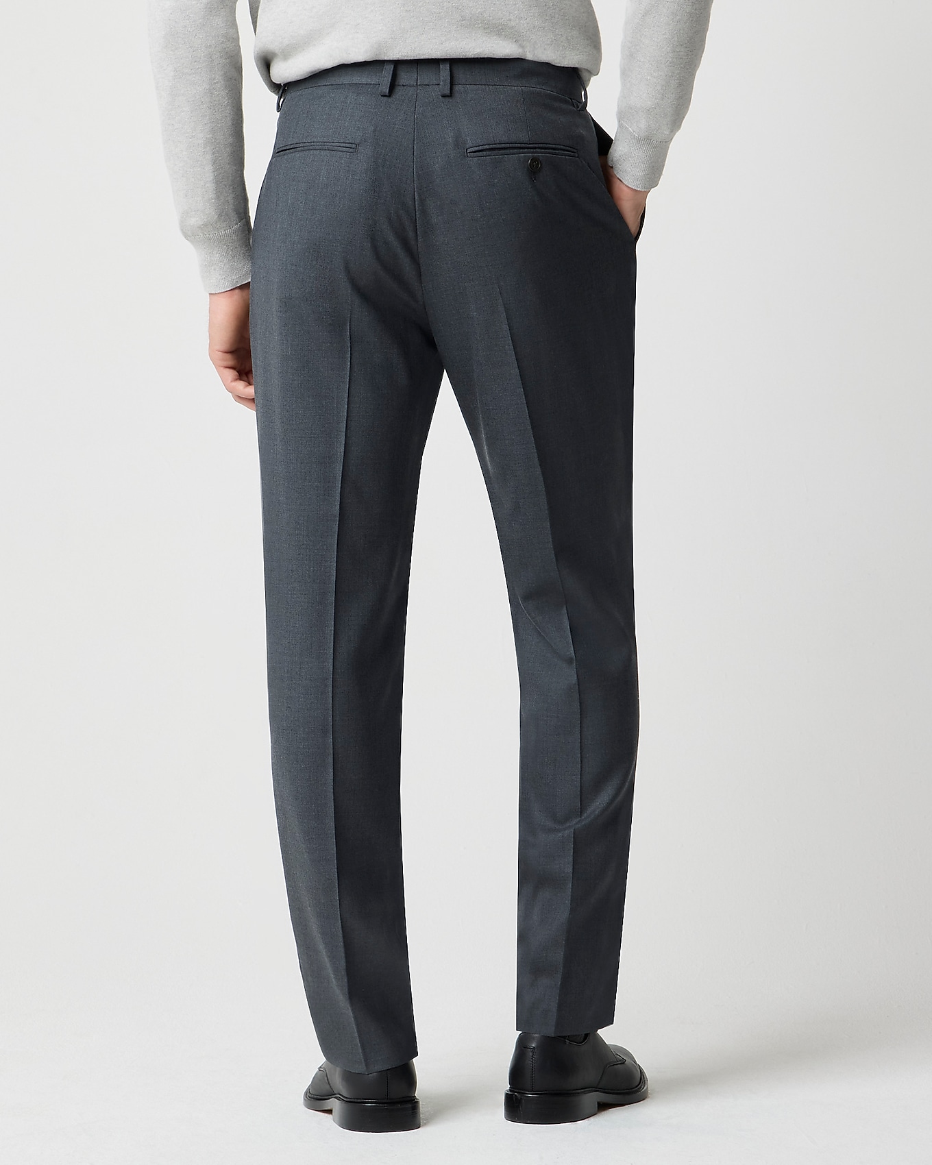 Classic-fit Thompson Worsted Wool Suit Pant For Men | Factory