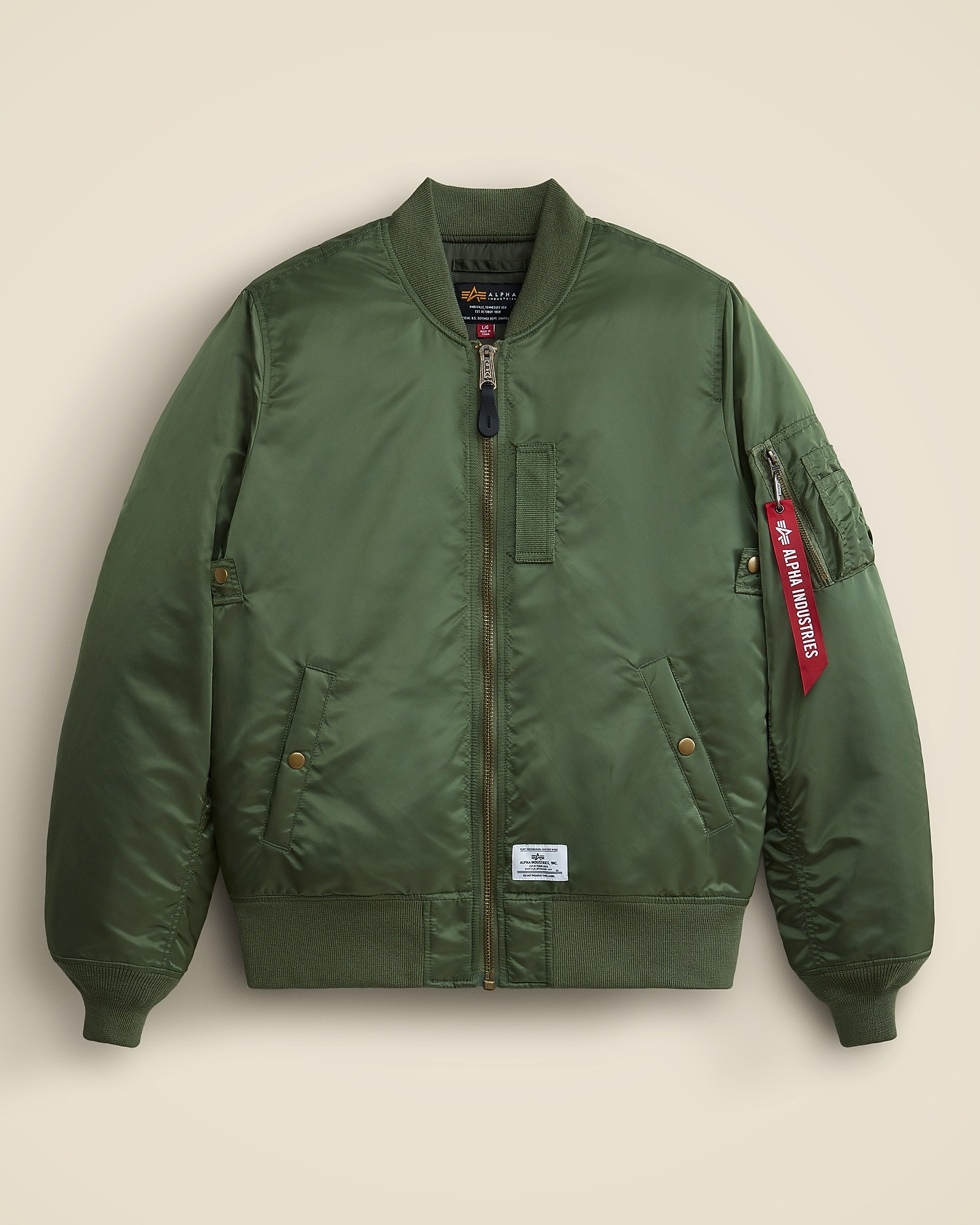 Men's Alpha Industries® MA-1 Mod Flight Jacket For Men