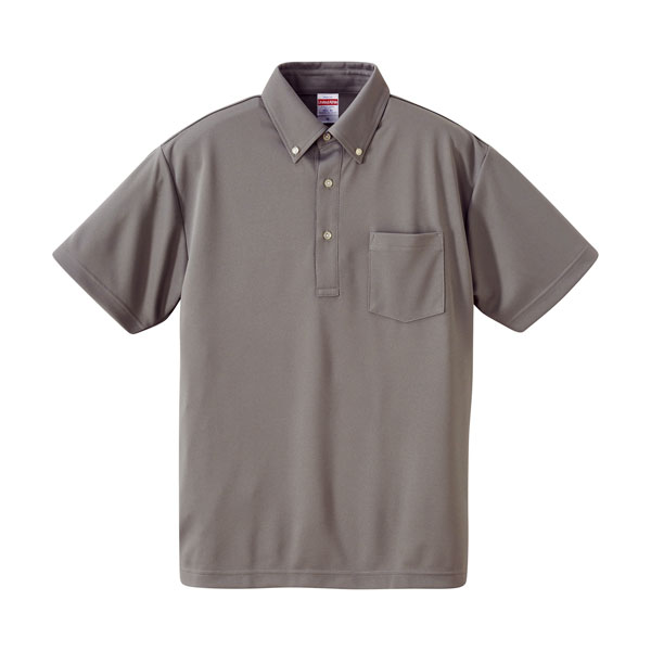 5921-01】 4.1オンス ドライ アスレチック ポロシャツ (ボタンダウン
