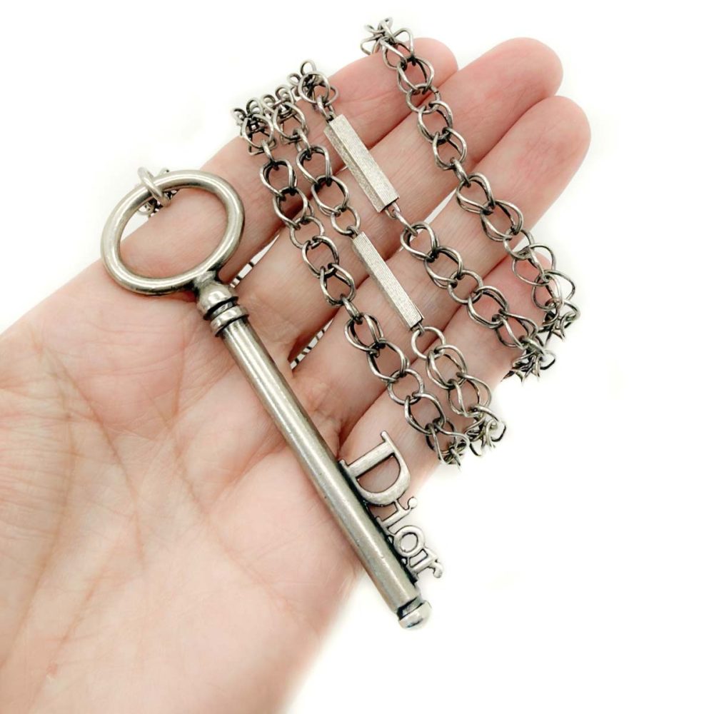 Vintage Dior Galliano Key Necklace | Vintage | Jennifer Gibson