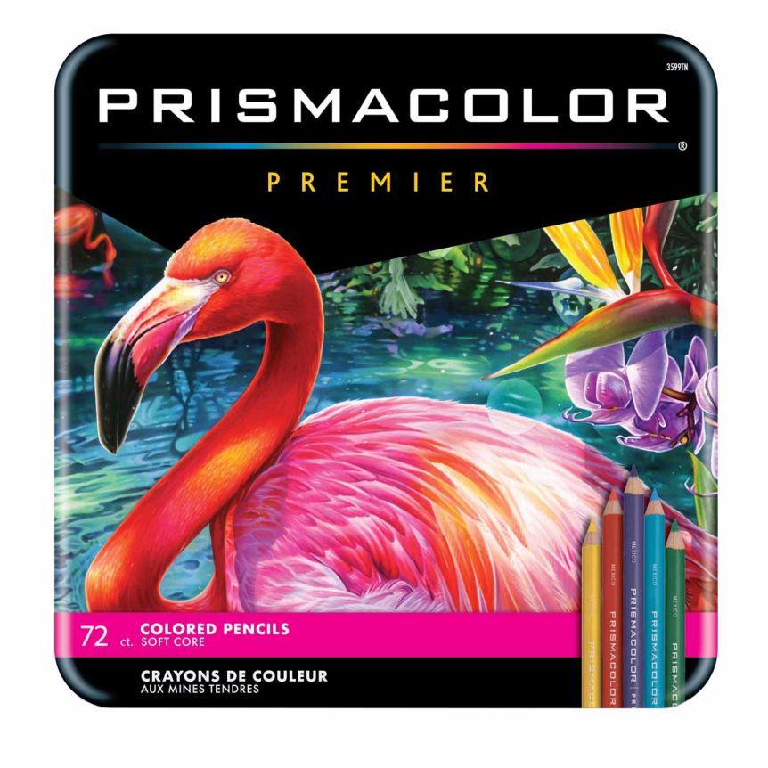 Prismacolor Premier Colored Pencil Tin Set Assorted Colors (Set of