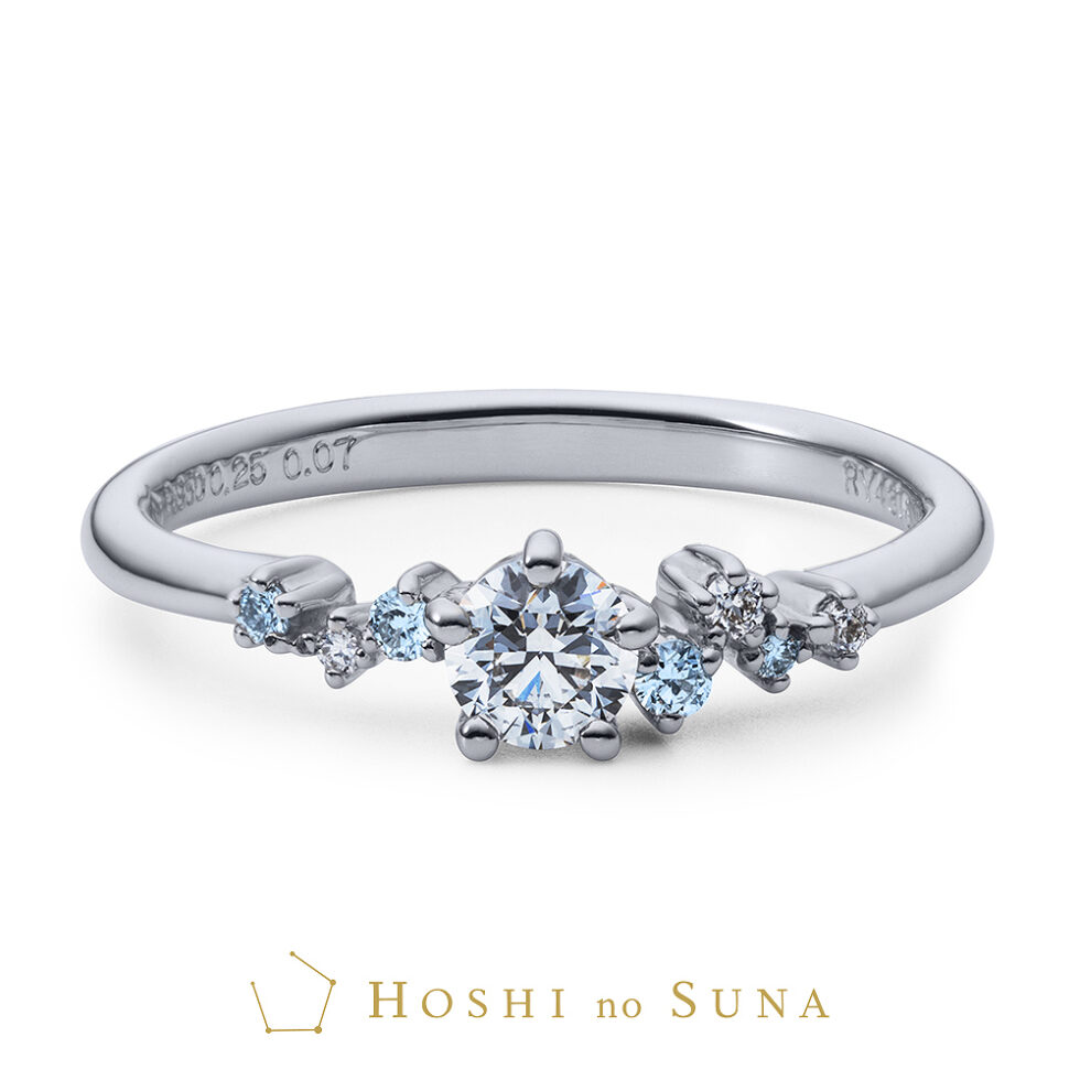 星の砂 CAPPERA / カペラ(ぎょしゃ座)婚約指輪 | 星の砂(HOSHI no SUNA