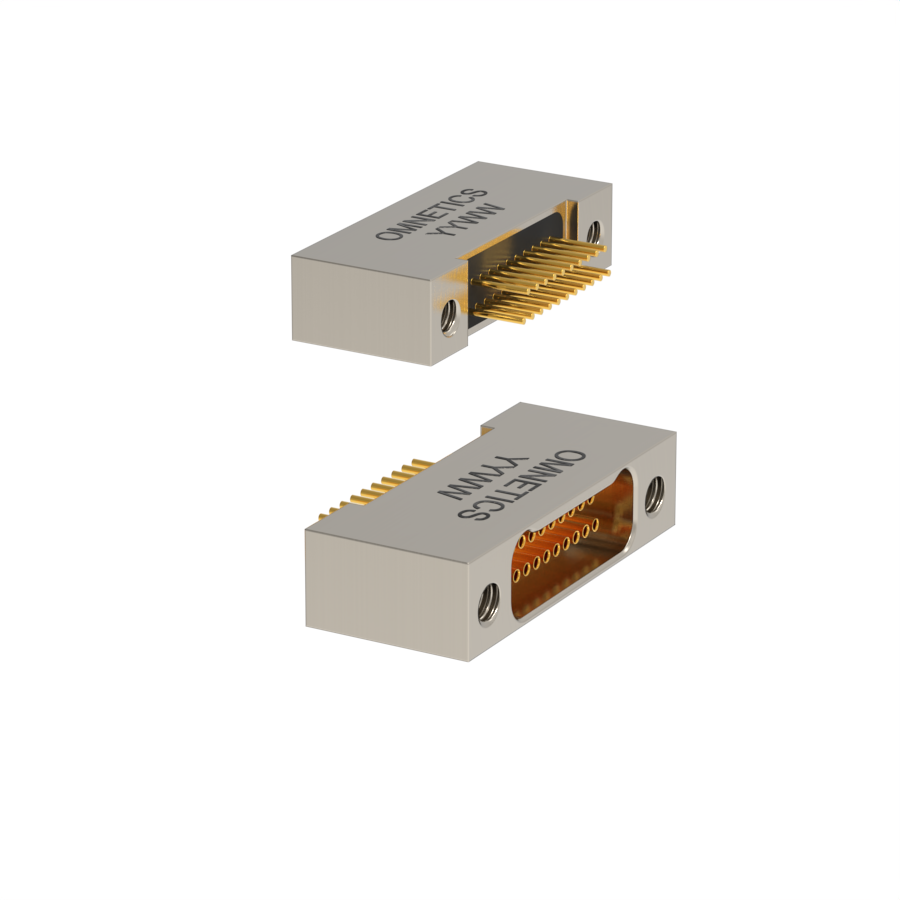 Nano-D / Bi-Lobe® Connectors - Dual Row - Straight Tail (DD