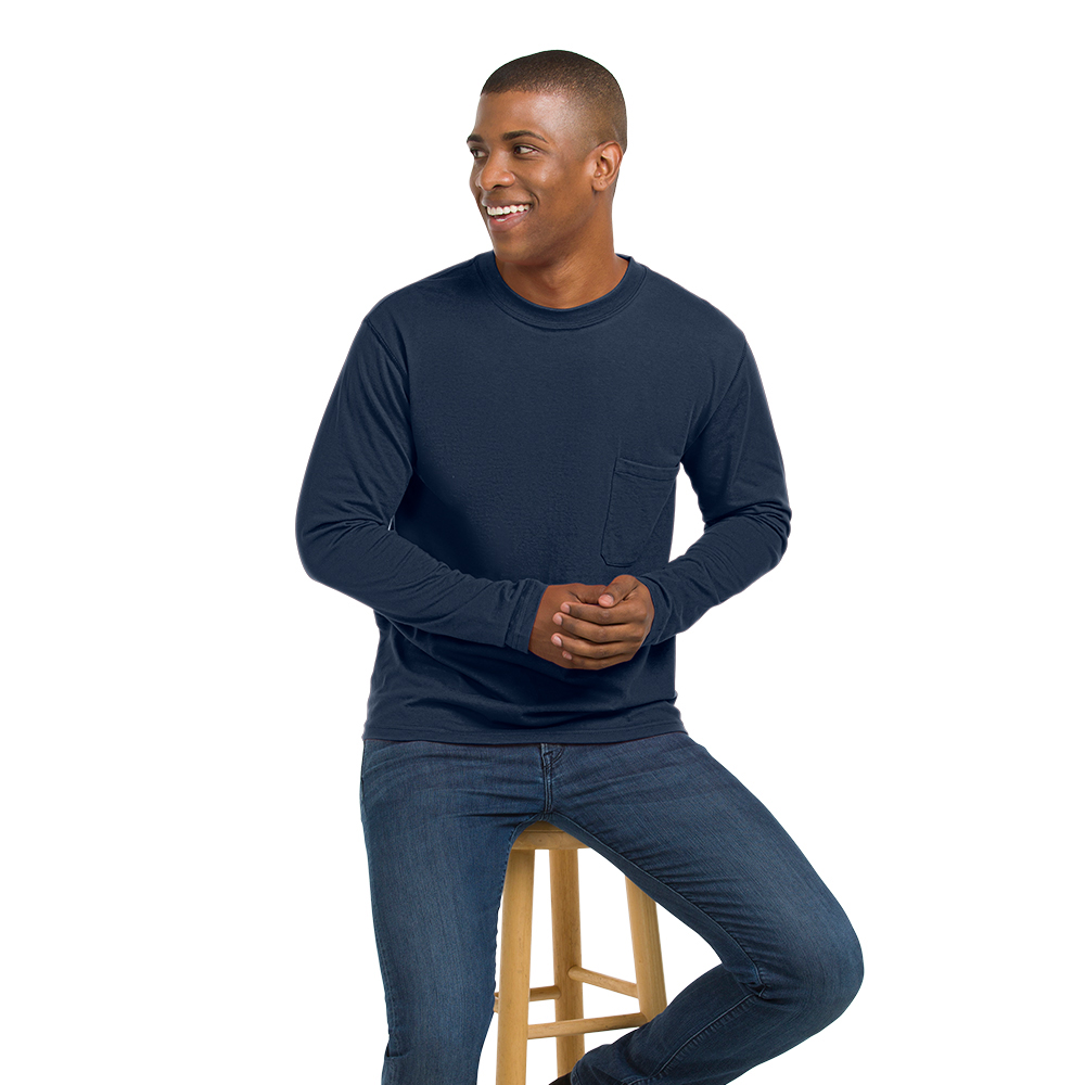ZORREL LONG SLEEVE POCKET TEE | OMNi Apparatech