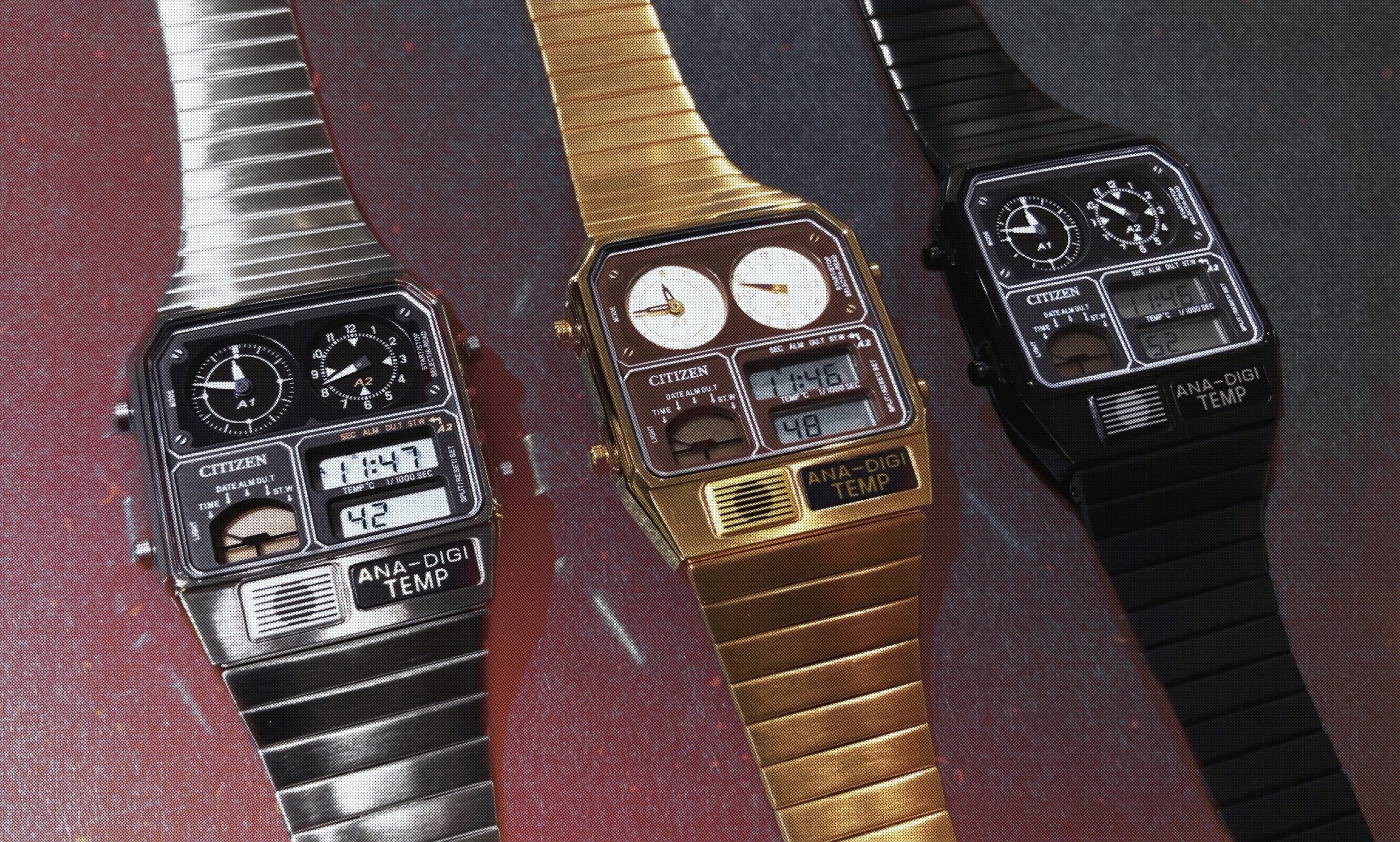 CITIZEN』”RECORD LABEL” ANA-DIGI TEMP & THERMO SENSOR | オンタイム