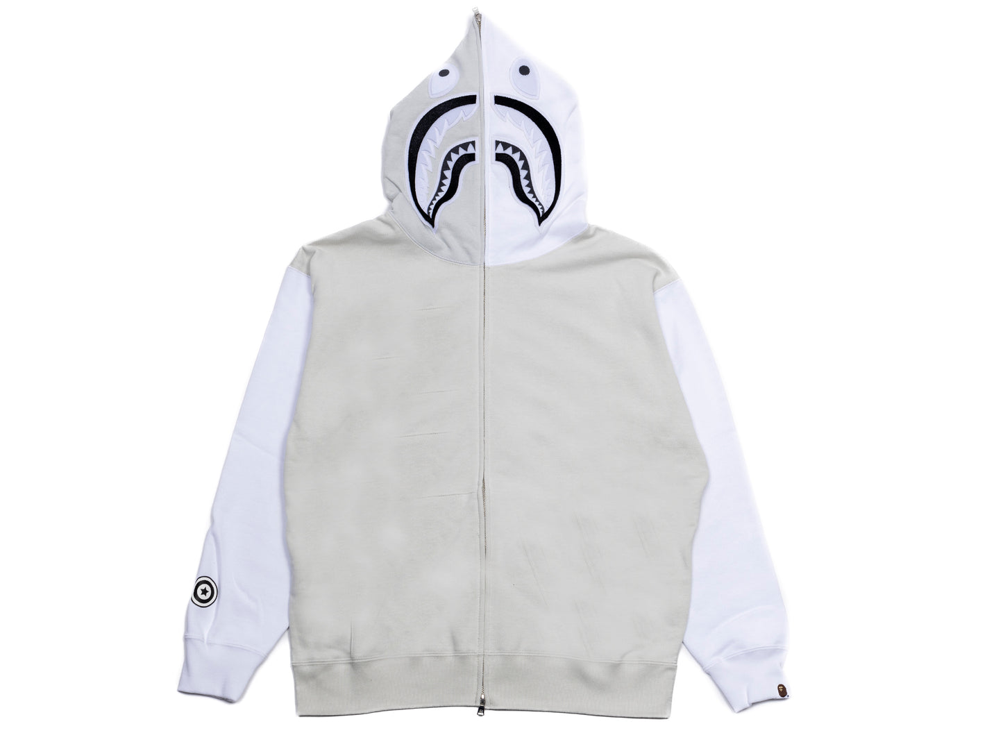 A Bathing Ape Shark Full Zip Hoodie #1 M in Grey – Oneness Boutique