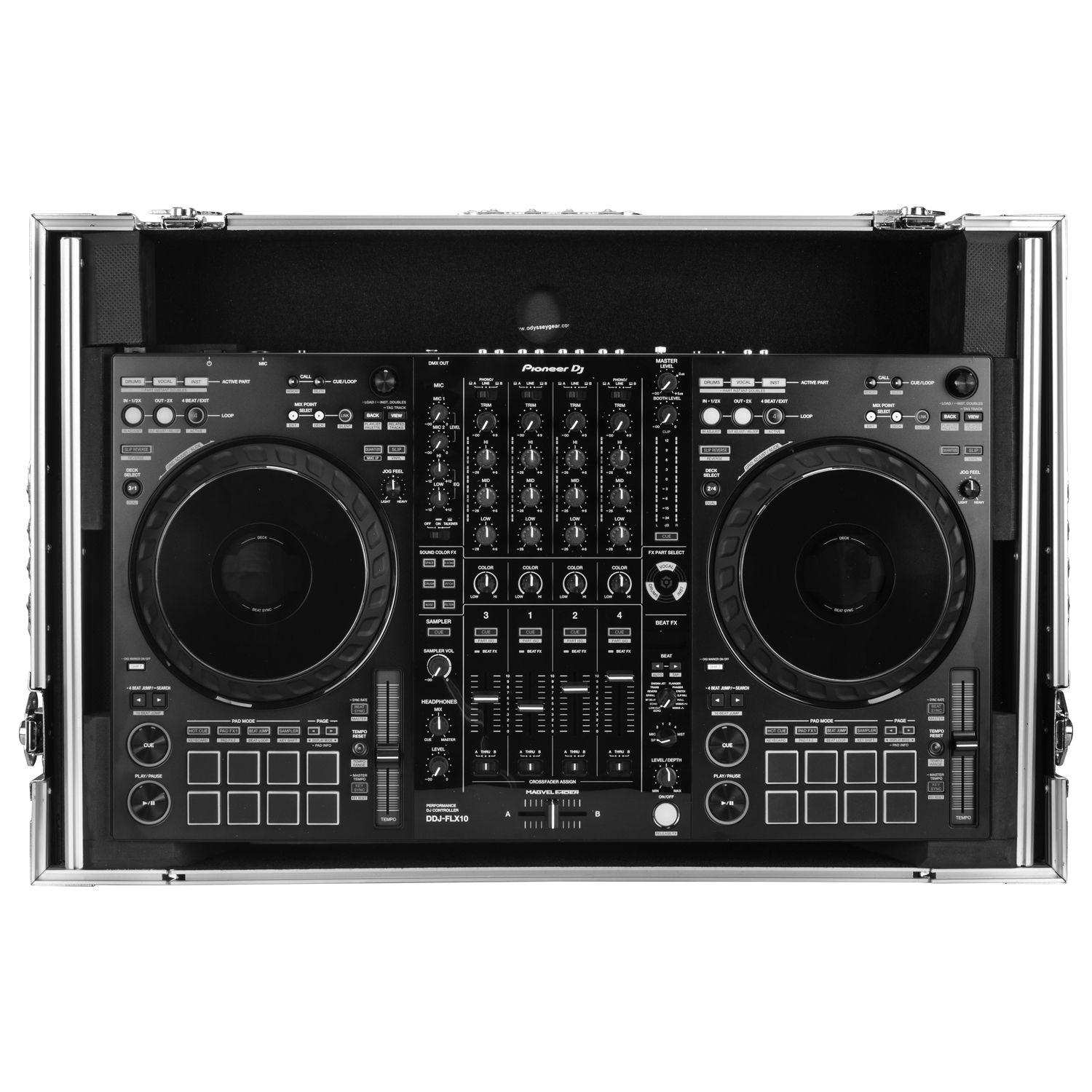 Pioneer DDJ-1000/DDJ-1000SRT Case with Glide Platform | Odyssey Gear
