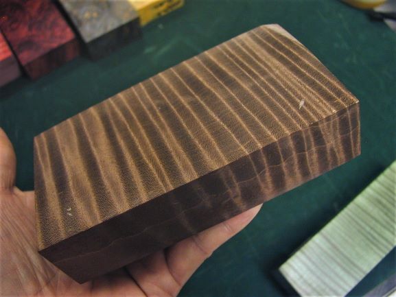 スタビライズドウッド、ナイフ材、