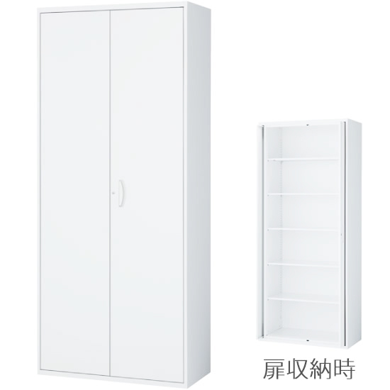 RW45-21M 生興 クウォール システム収納庫 マジックドア書庫 下置用