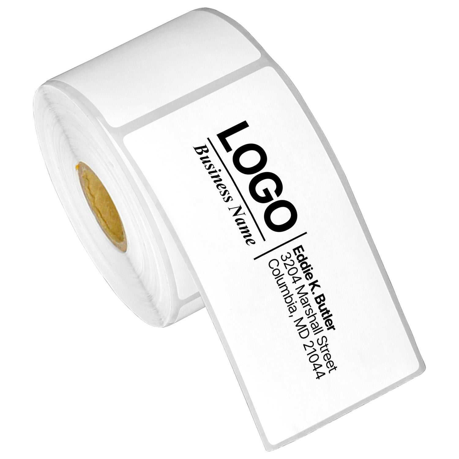 2 x 4 inch | Blank Direct Thermal Labels (1 inch Core