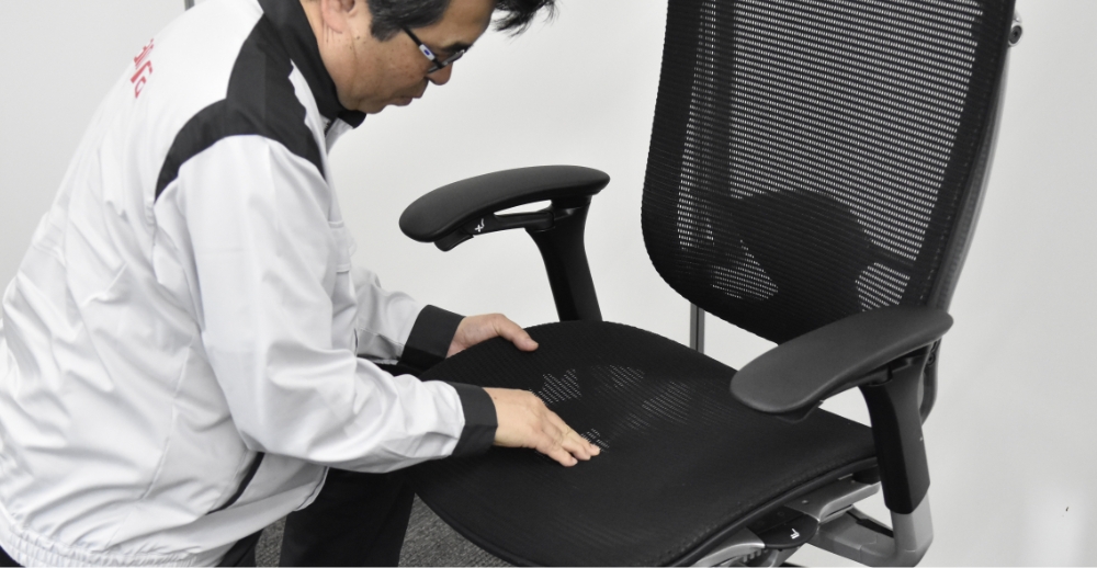 株式会社 オカムラ｜企業情報｜ハイ パフォーマンス メッシュ開発