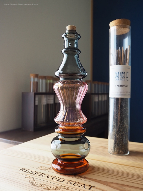 SENDUP glass incense burner｜FOR CORNER