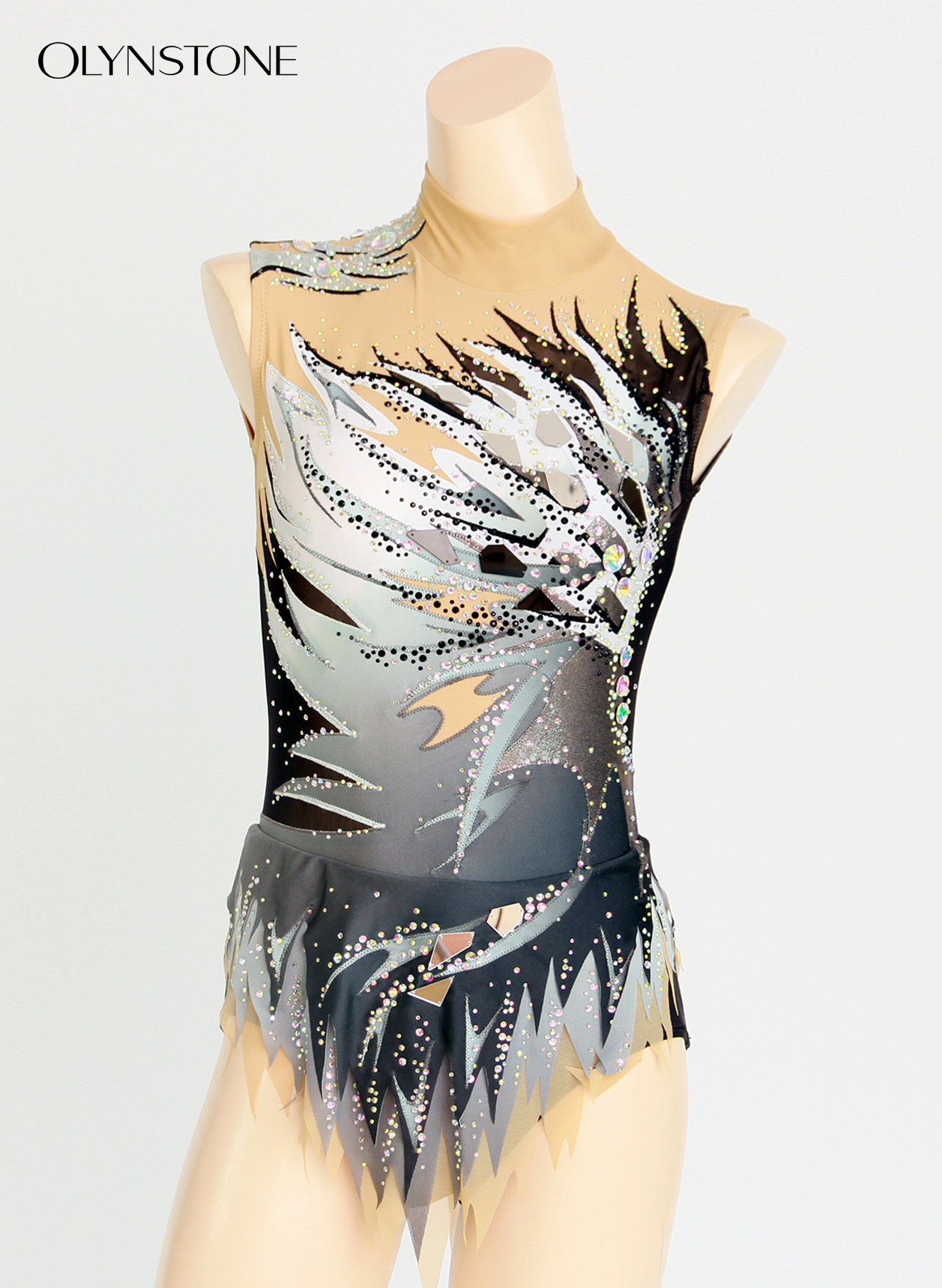 新体操レオタード オリンストーン / 女子新体操レオタードPRE-2401