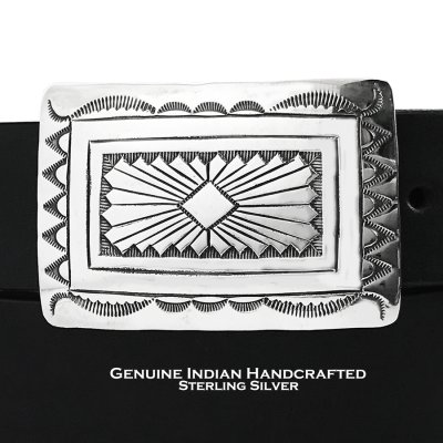 インディアンジュエリー ナバホ族 ハンドメイド スターリング シルバー