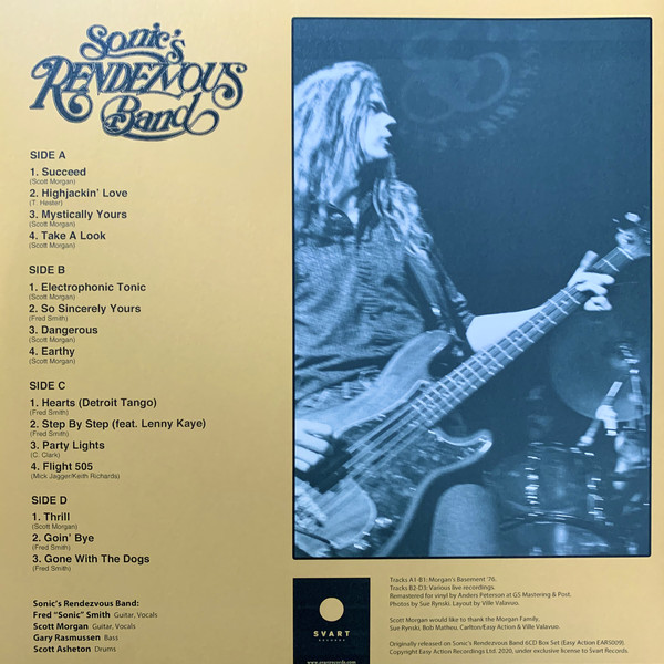 Sonic's Rendezvous Band / Detroit Tango (2 x Vinyl LP) | Opaque Dynamo