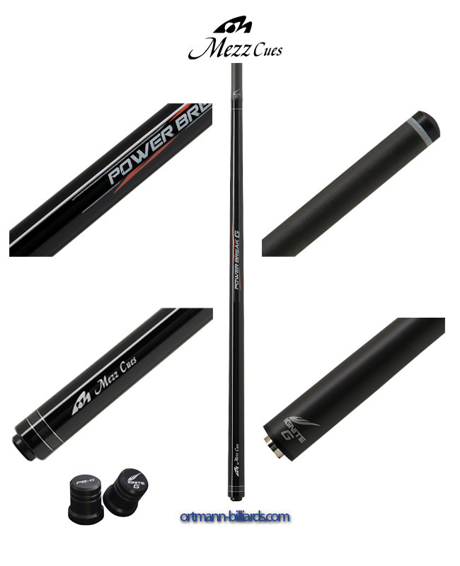 Billiard Cue, Pool, Mezz Power Break G PBGW-H, no wrap, United
