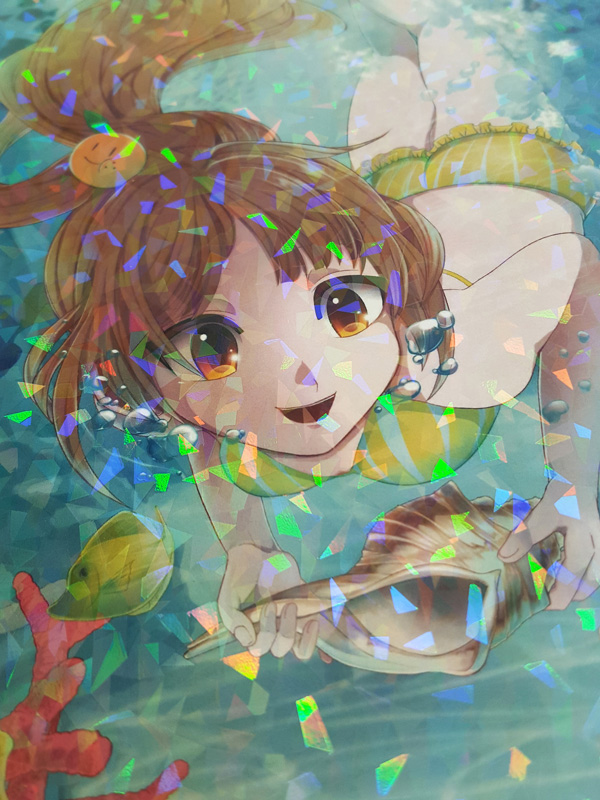 オプション ホログラム加工 | 冊子印刷 | 同人誌印刷と同人グッズ印刷