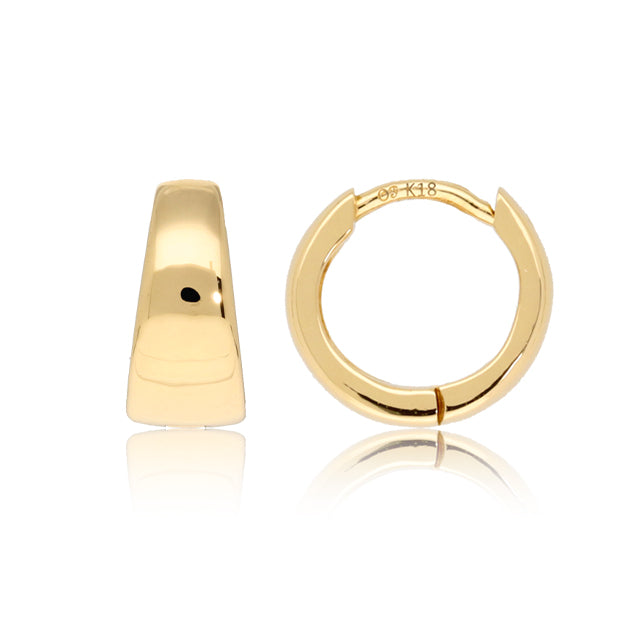 K18/PT「セシリーミニ フープ」ピアス｜【オレフィーチェ】Orefice