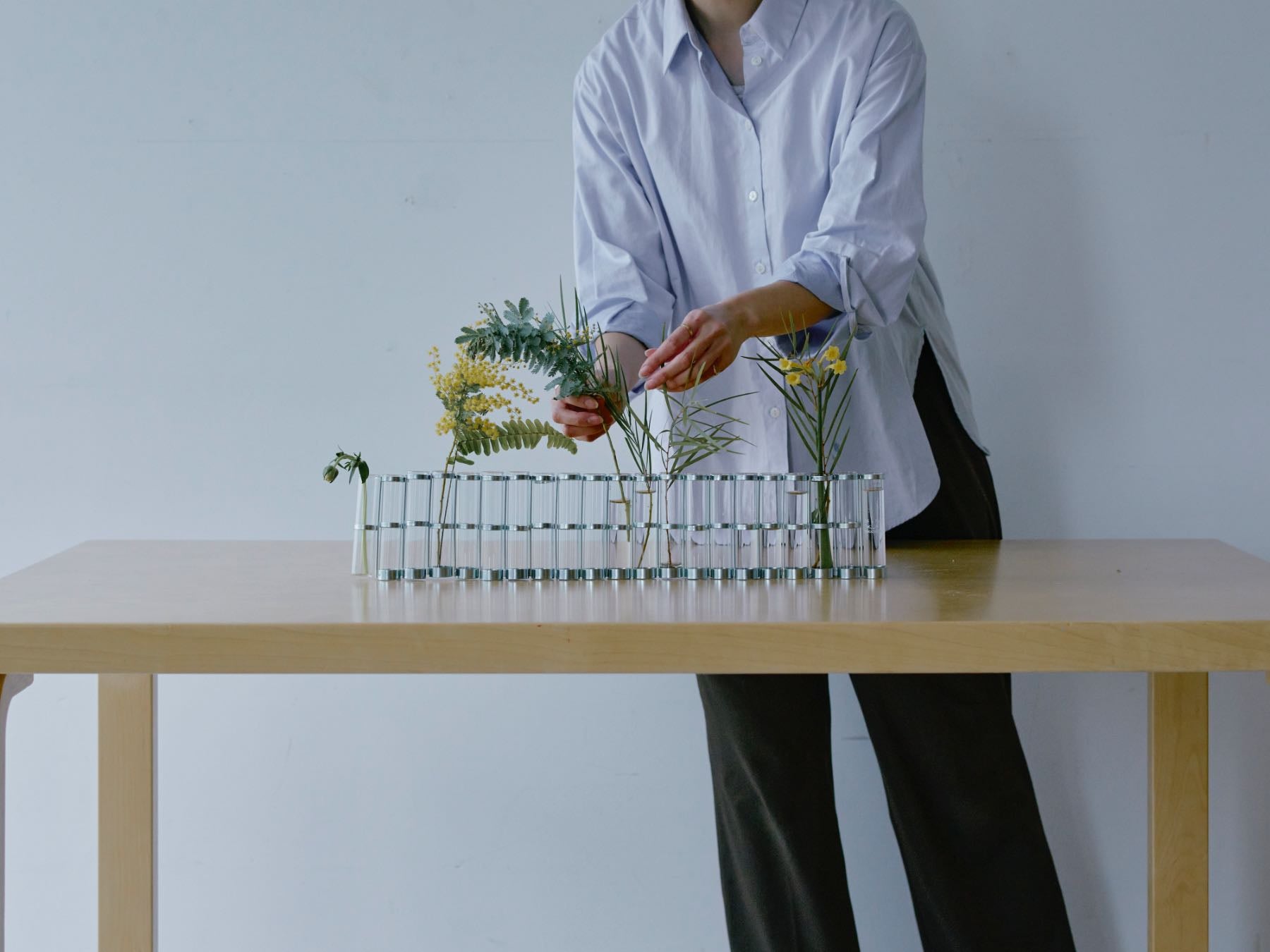 Tsé & Tsé associées 四月の花器／ガラス（S）｜フラワーベース