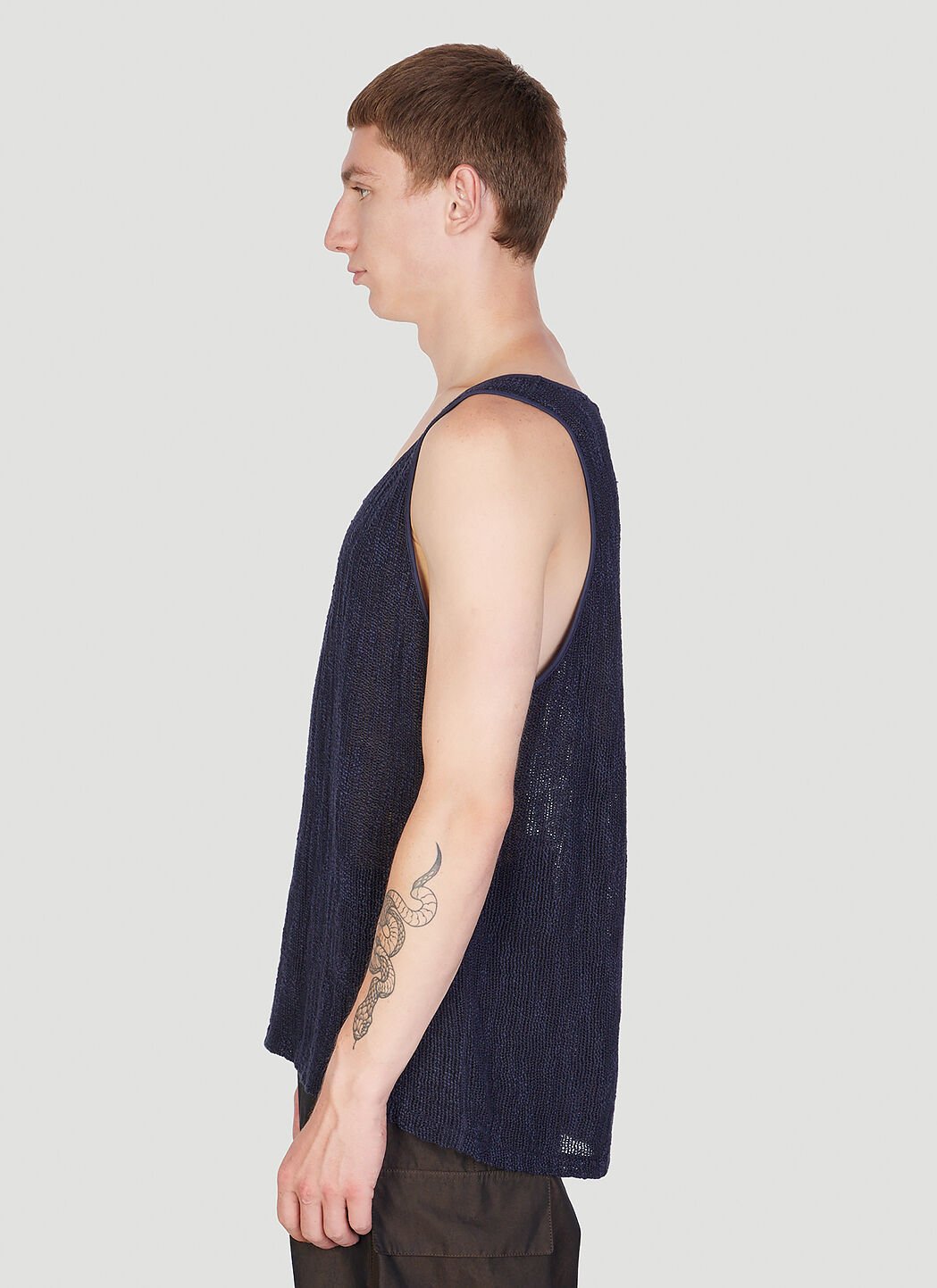 Our Legacy Men's' Singlet Tank Top in Navy | LN-CC®