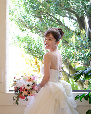 ロイヤルハートジルコニアティアラ TALL（高め）｜ブライダル