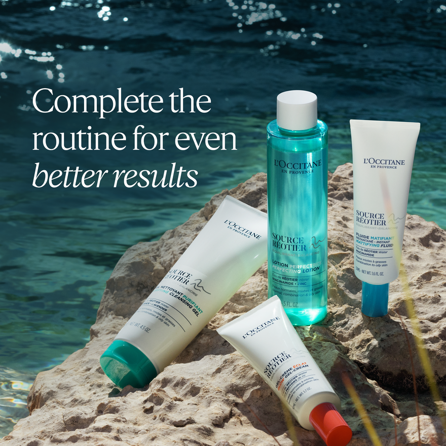 Source Réotier Gentle Facial Perfecting Lotion | L'Occitane en
