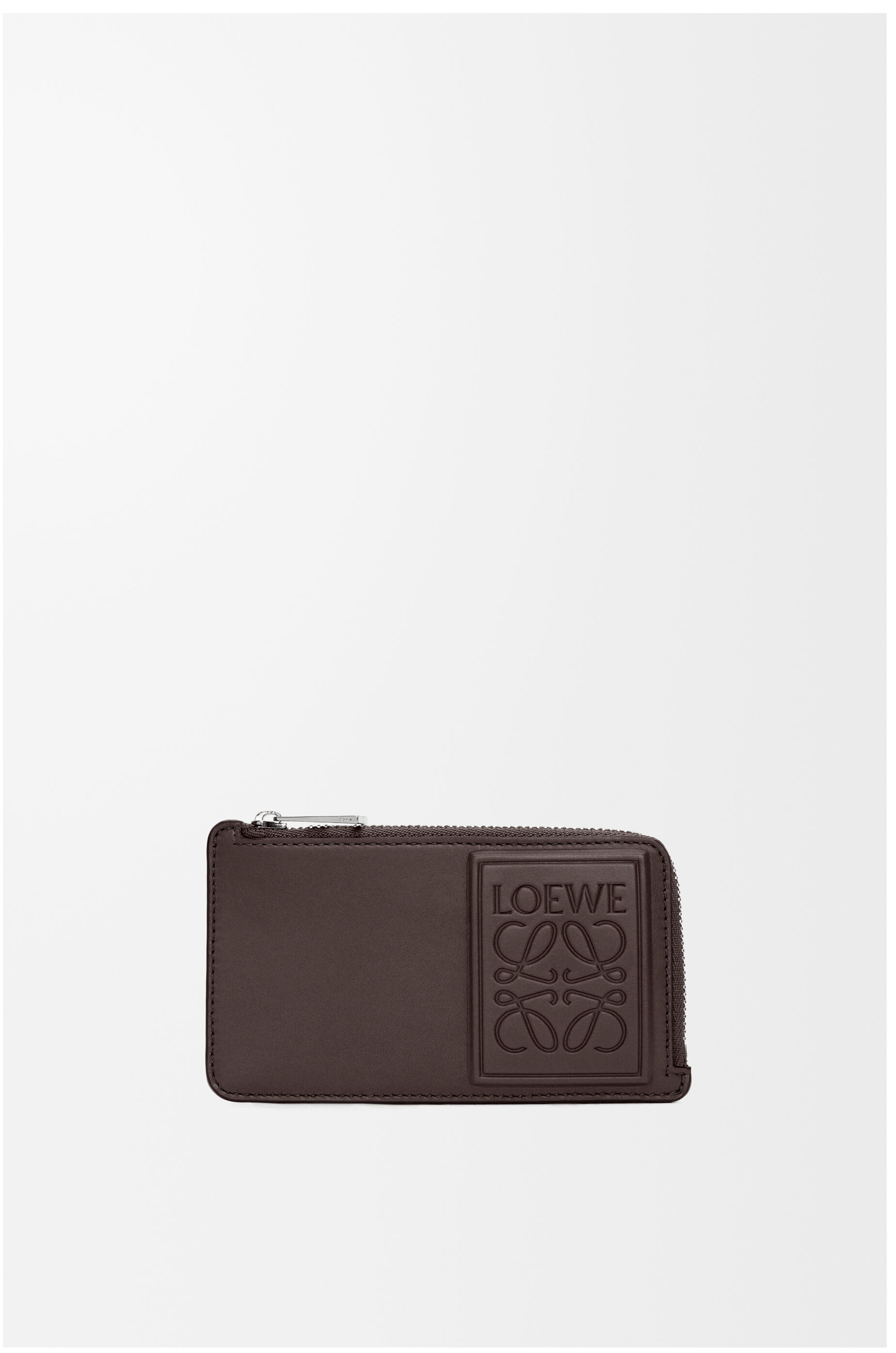 コインカードホルダー（サテンカーフ） ブラウン - LOEWE Japan