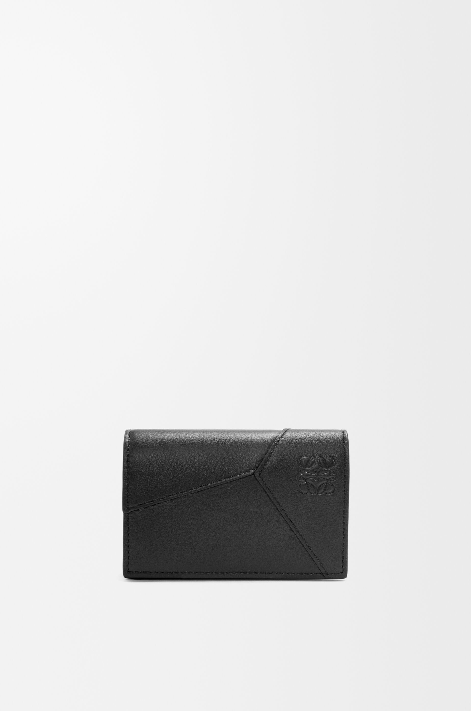 パズル ビジネスカードホルダー（クラシックカーフ） ブラック - LOEWE