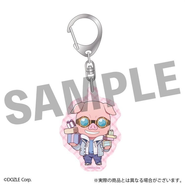 ドズル社 ミニキャラアクリルキーホルダー おおはらMEN: キャラクター