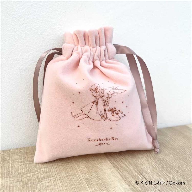 ベロア巾着 くらはしれい ピンク(ピンク): ステーショナリー | ロフト