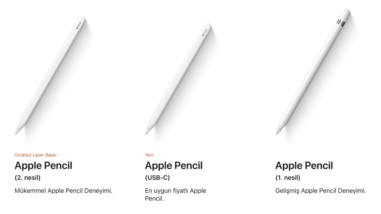USB-C'ye sahip yeni Apple Pencil Türkiye'de satışa çıktı - LOG
