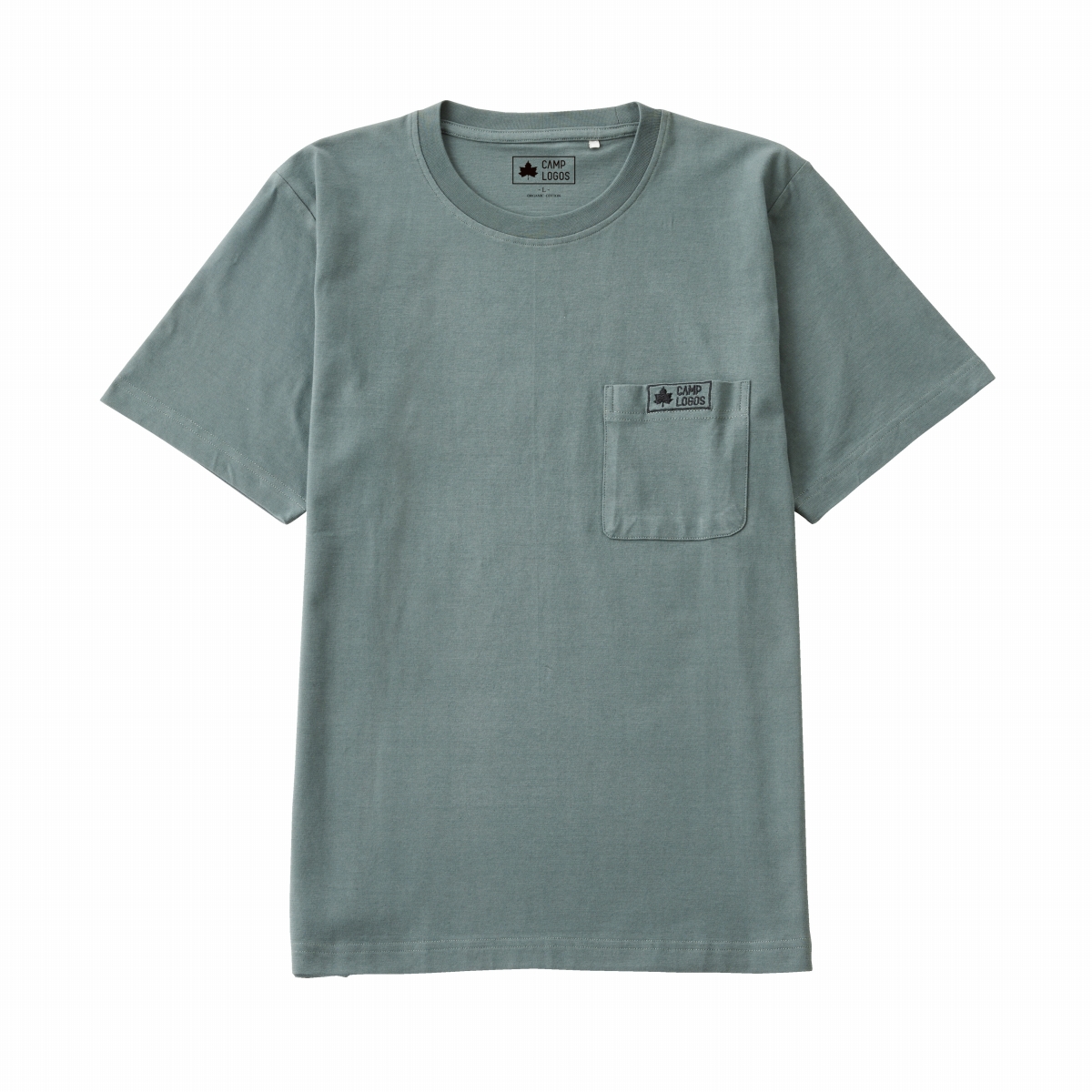 CAMP LOGOS オーガニックコットンポケット付きTシャツ #33241|アパレル