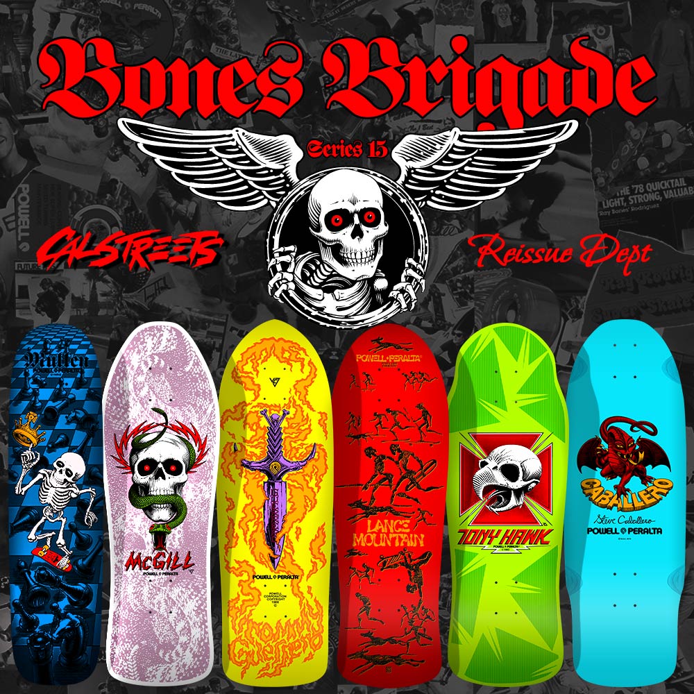 Powell Peralta Guerrero Skateboard: Bones Brigade Reissue