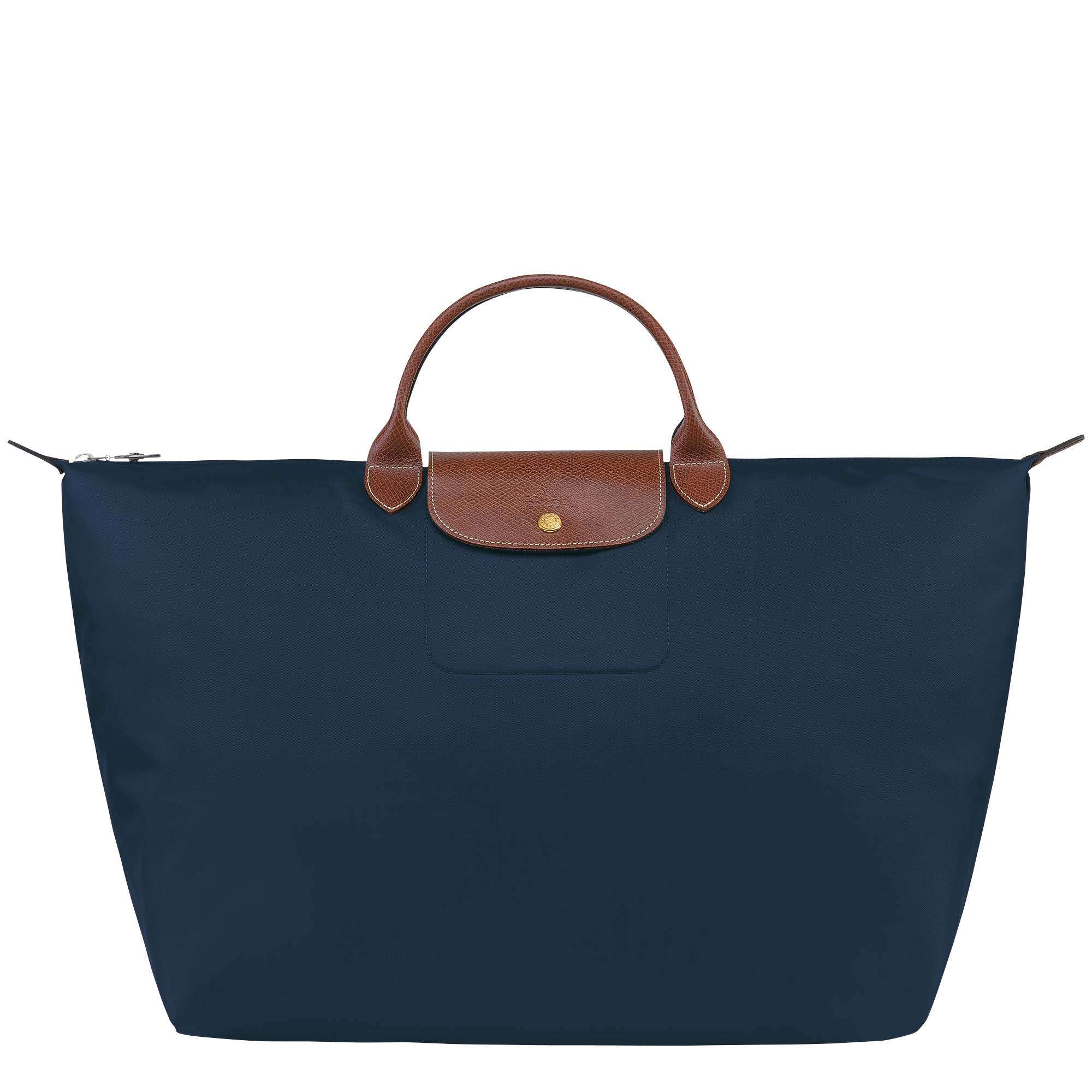 Le Pliage Original L Travel bag Navy - Recycled canvas | Longchamp US