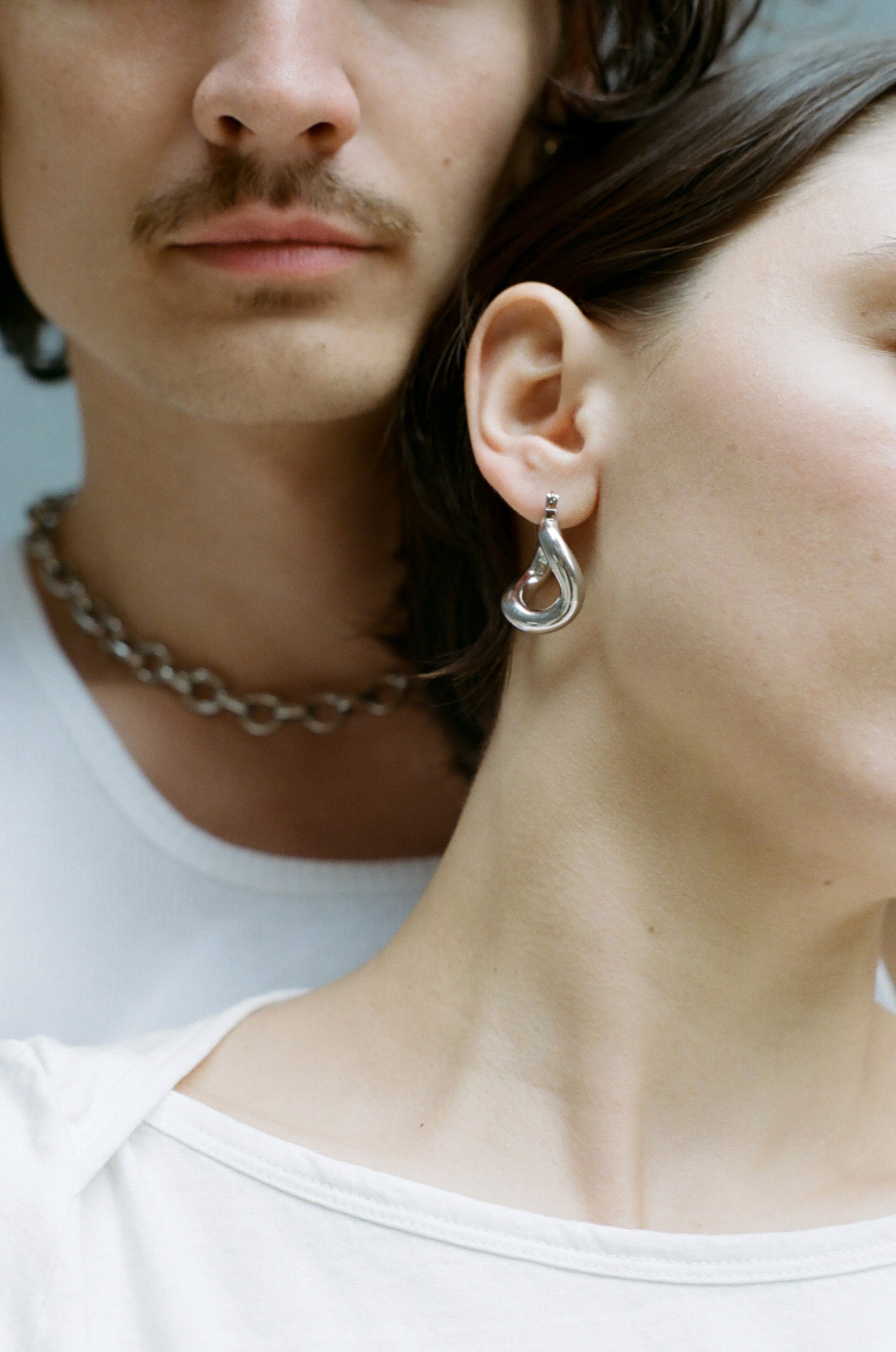 Silver Mini Anima Earrings – lauralombardi