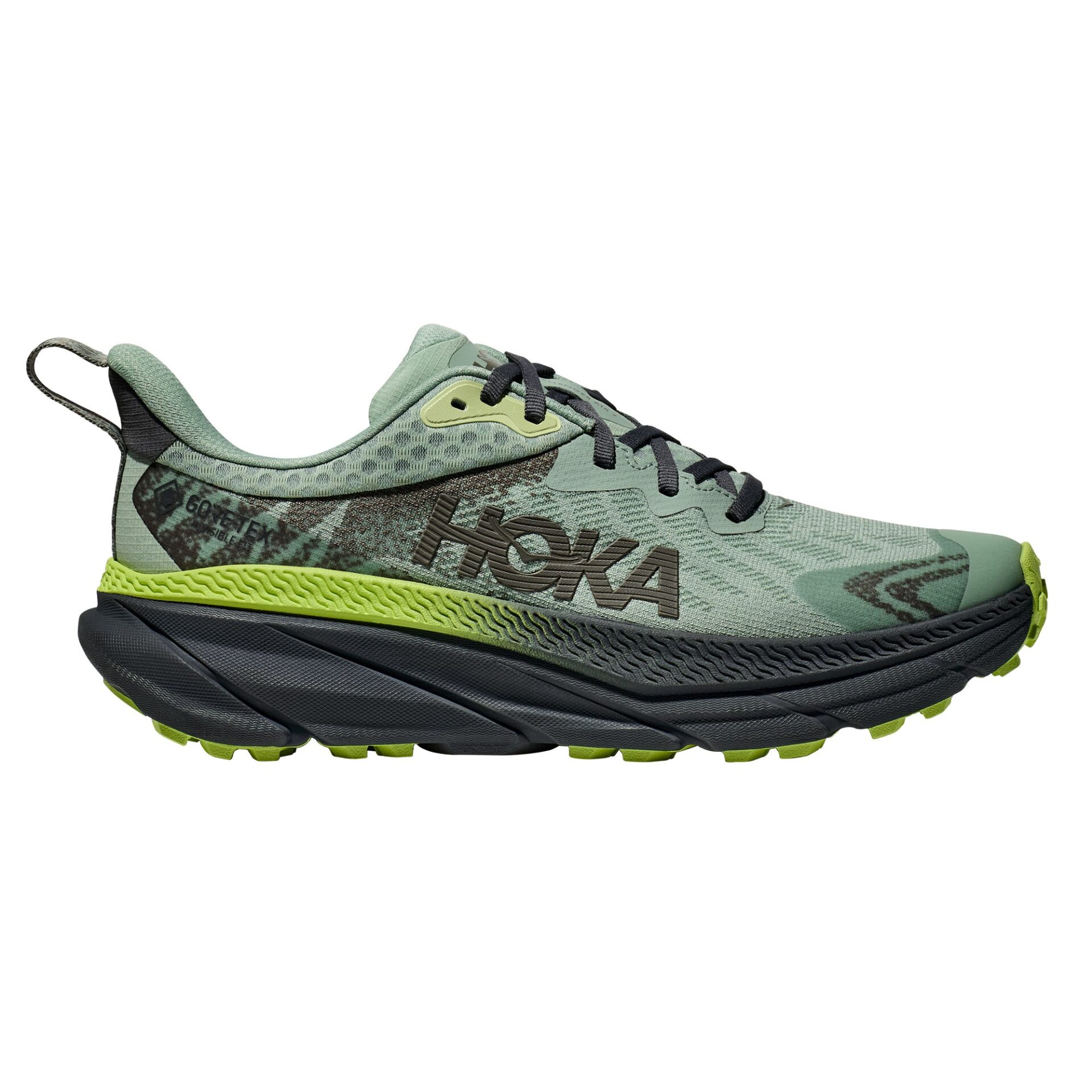Hoka Men's Challenger 7 GTX Aloe Vera/Lettuce | Laurie's Shoes