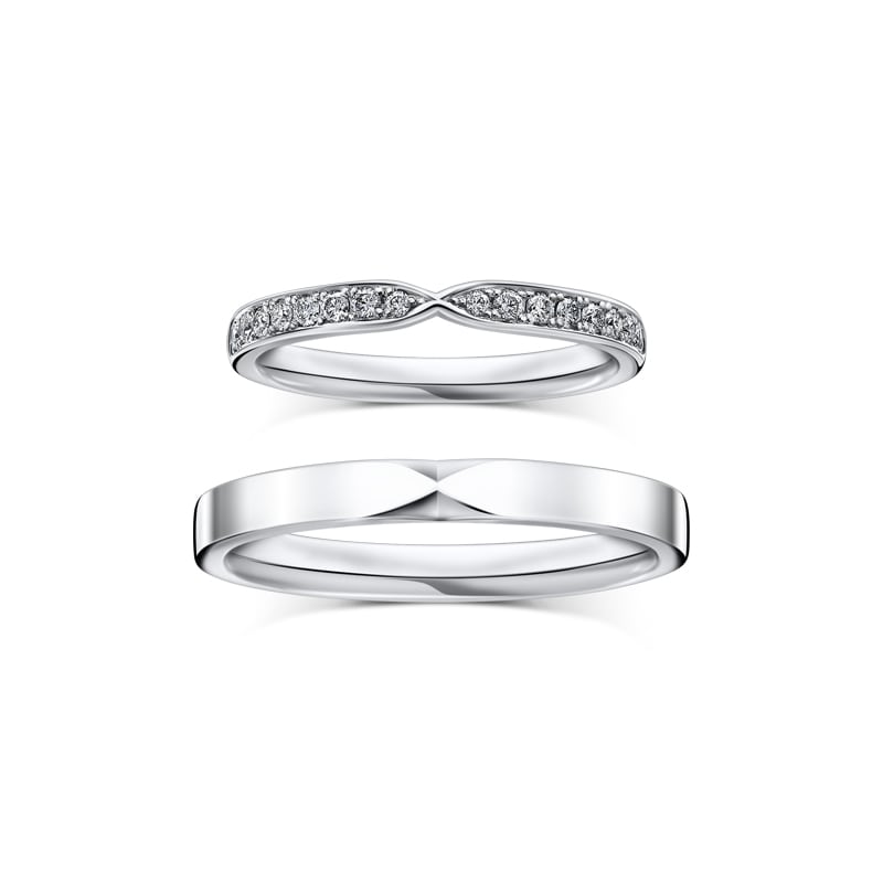 ラザール ダイヤモンド オンラインショップ |ウィズ(プラチナ): 結婚指輪